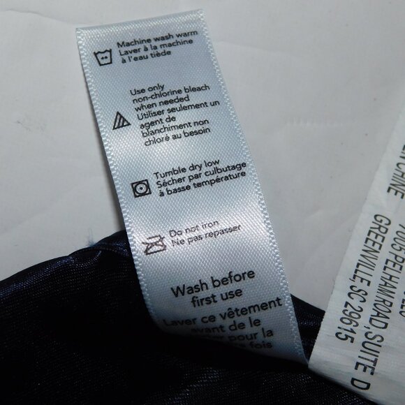 George Blue White Bear Striped Security Blanket Plush Baby Lovey Nunu Soother - Picture 7 of 7